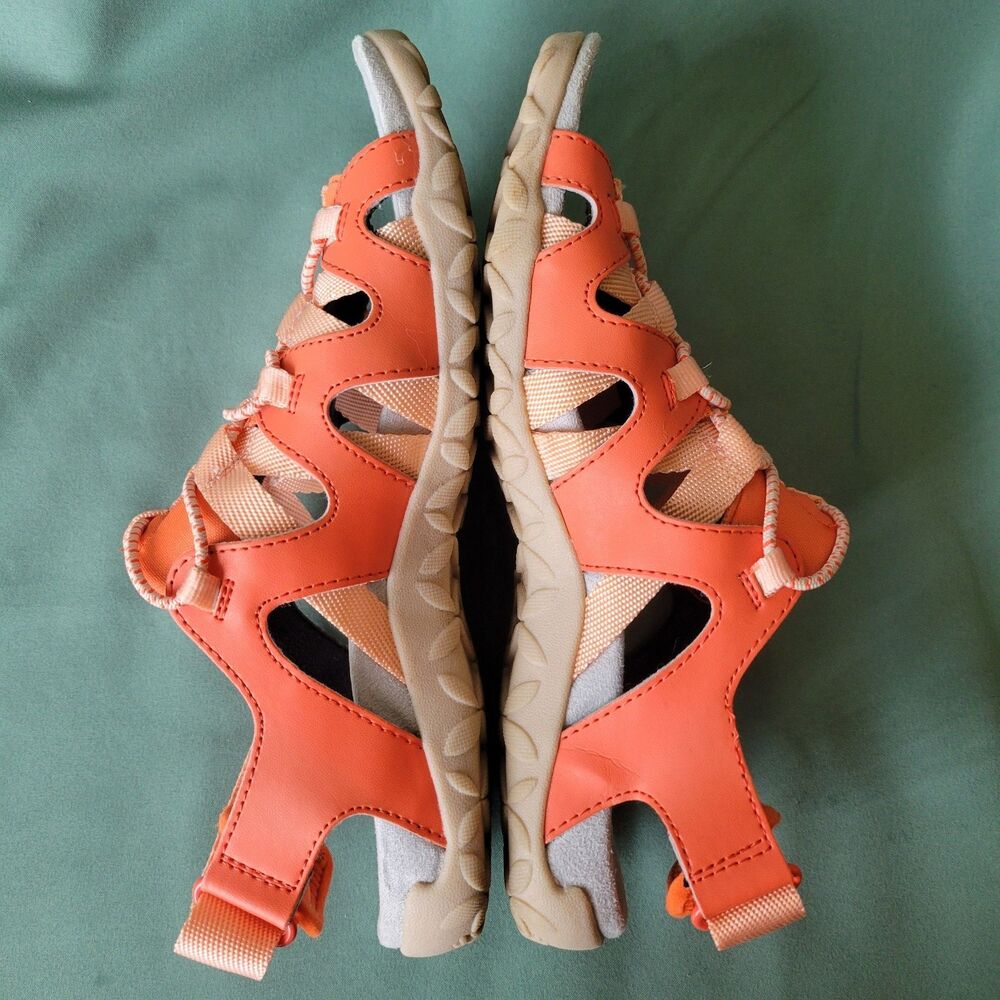 Merrell Terran Cage Sport Sandals Women's Size 6 Goldfish Orange Outdoor Walking - Picture 3 of 13
